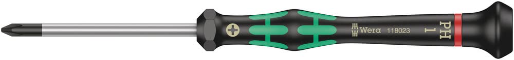 Wera 05118023001 PH1 x 60 mm 2050 PH Phillips Screwdriver - Silver