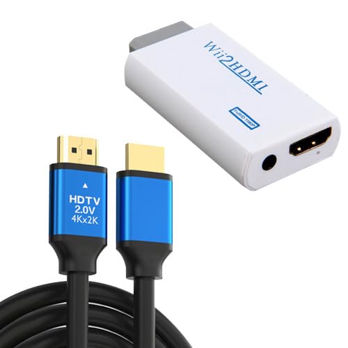 Wii HDMI ϊA_v^[ 1.5mHDMIP[ut Ro[^[ ϊ RlN^ tHD j^[ 1080p gQ[ zCg