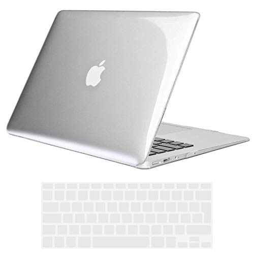 Macbook Air Case TECOOL Funda MacBook Air 13 Pulgadas (Versión: 2010-2017, Modelo: A1466 / A1369), Delgado Cubierta Plástico Dura Case...