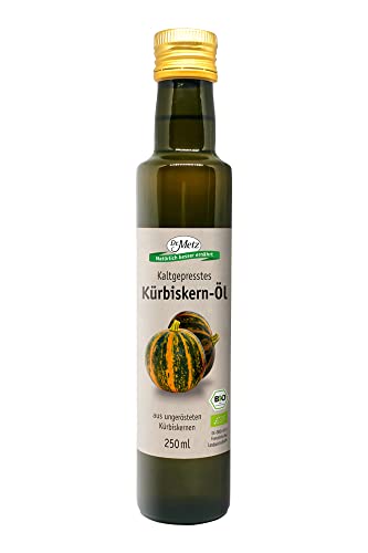Bio Kürbiskernöl, ungeröstet, kaltgepresst (250 ml) Cover