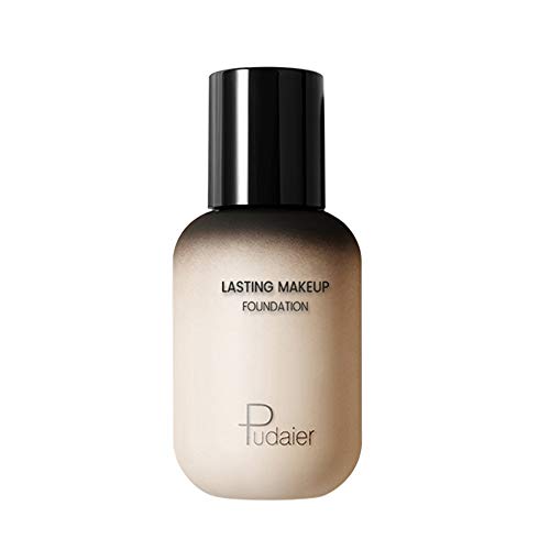 Lasting Makeup Foundation – Face&Body Liquid Foundation Lightweight Bottle Full Coverage Invisible Pores Covering Blemishes - for All Skin Types (40 mL)