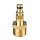 M22 Hochdruckreiniger Adapter Hochdruckreiniger Stecker Quick Connect Stecknippel Schlauchadapter Geeignet für Hochdruckreiniger und Gartengeräte