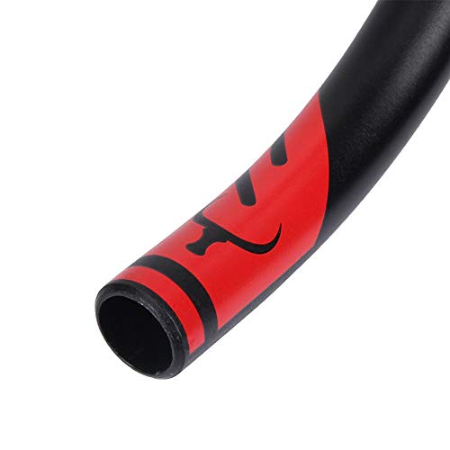 VGEBY1Manubrio Bici da Corsa, Manubrio da Mountain Bike, Manubrio Drop Bar Manico Ultralight Pieghevole in Lega di Alluminio Extra Lunga per Bici da Corsa su Strada
