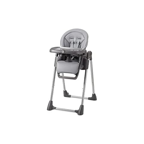 Silver Cross Baby High Chair-Premium High Chairs for Babies and Toddlers from Birth to 3 Years Old-Foldable High Chair-Fully Adjustable Baby Chair with Detachable Feeding Tray & Footrest-Cool Grey Cover