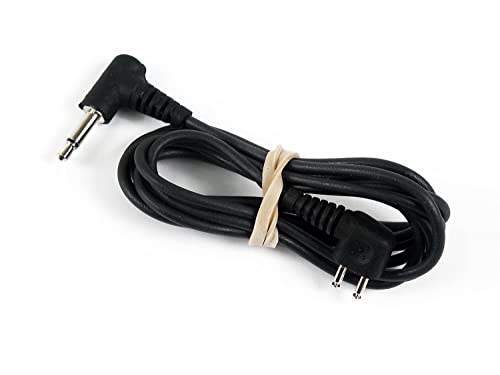 3M PELTOR Audio Input Cable FL6H, 3.5mm Mono Plug, Black