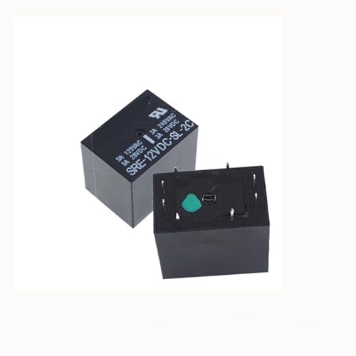 Relais 12VDC SRE12VDCSL2C pour commutation électronique 250VAC 3A 8 broches