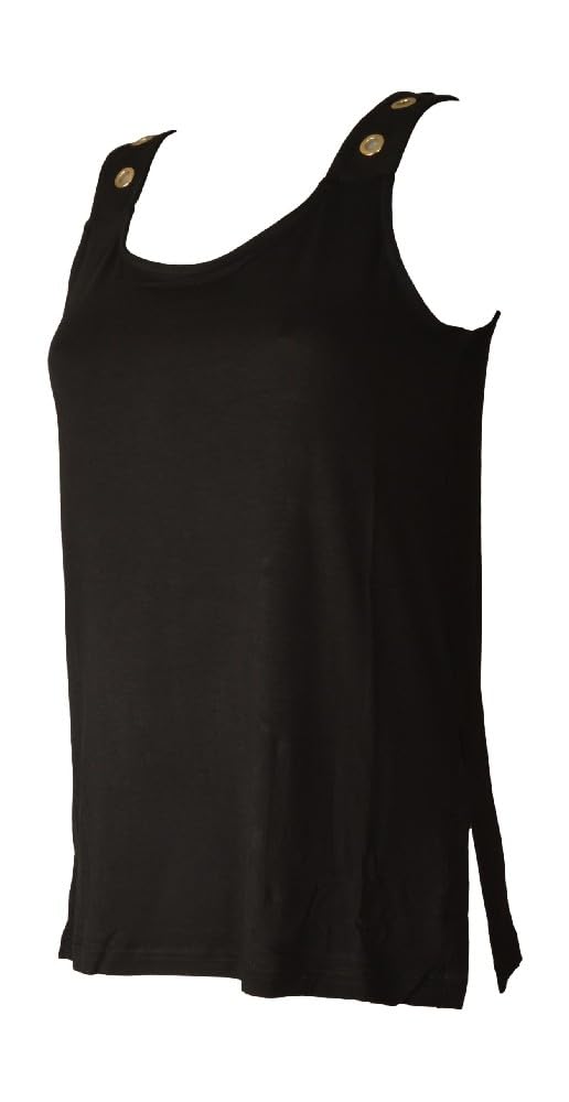 RAGNO Canottiera Donna Spalla Larga con Spacchi Laterali Morbida Viscosa Articolo DT02T2
