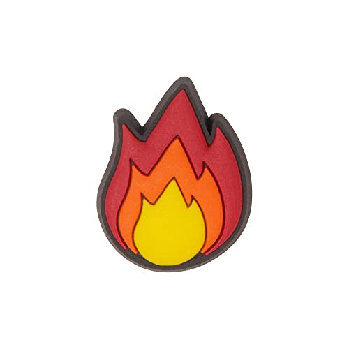 Image of Crocs Jibbitz Trendy Shoe Charms | Jibbitz for Crocs, Fire, One Size