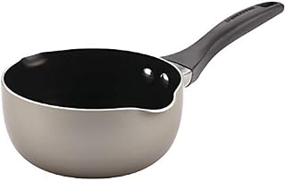Farberware 21666 Dishwasher Safe Nonstick Sauce Pan/Saucepan/Saucier, 1 Quart, Silver