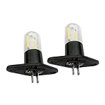 QLEE Led Filament Light 1.5w Z187 Microwave Oven Bulb Straight Terminals T170 20w Equivalent Incandescent Lamps for Lg Sharp Midea