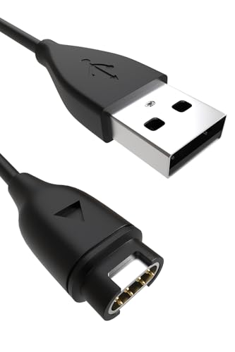 Yaekea Compatible with Garmin Watch Charger Cable USB Charging Cable for Garmin Instinct/Forerunner/Fenix/Vivoactive/Venu/Vivosmart - 3.3FT(1M)