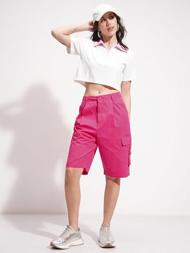 Image of Tokyo Talkies Women Cargo Shorts