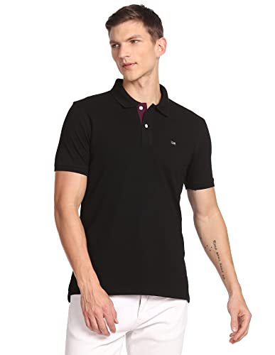 Arrow-Sports-Mens-Solid-Regular-Fit-T-Shirt-ASCTTS3541Black-XL