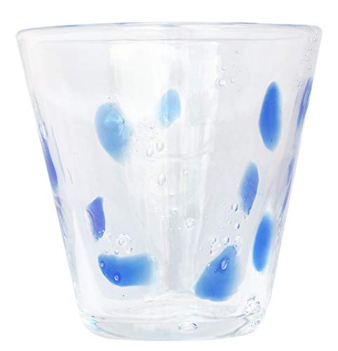 Ryukyu Glass Workshop Sea Breeze vidrio azul 3.5 pulg pack 2