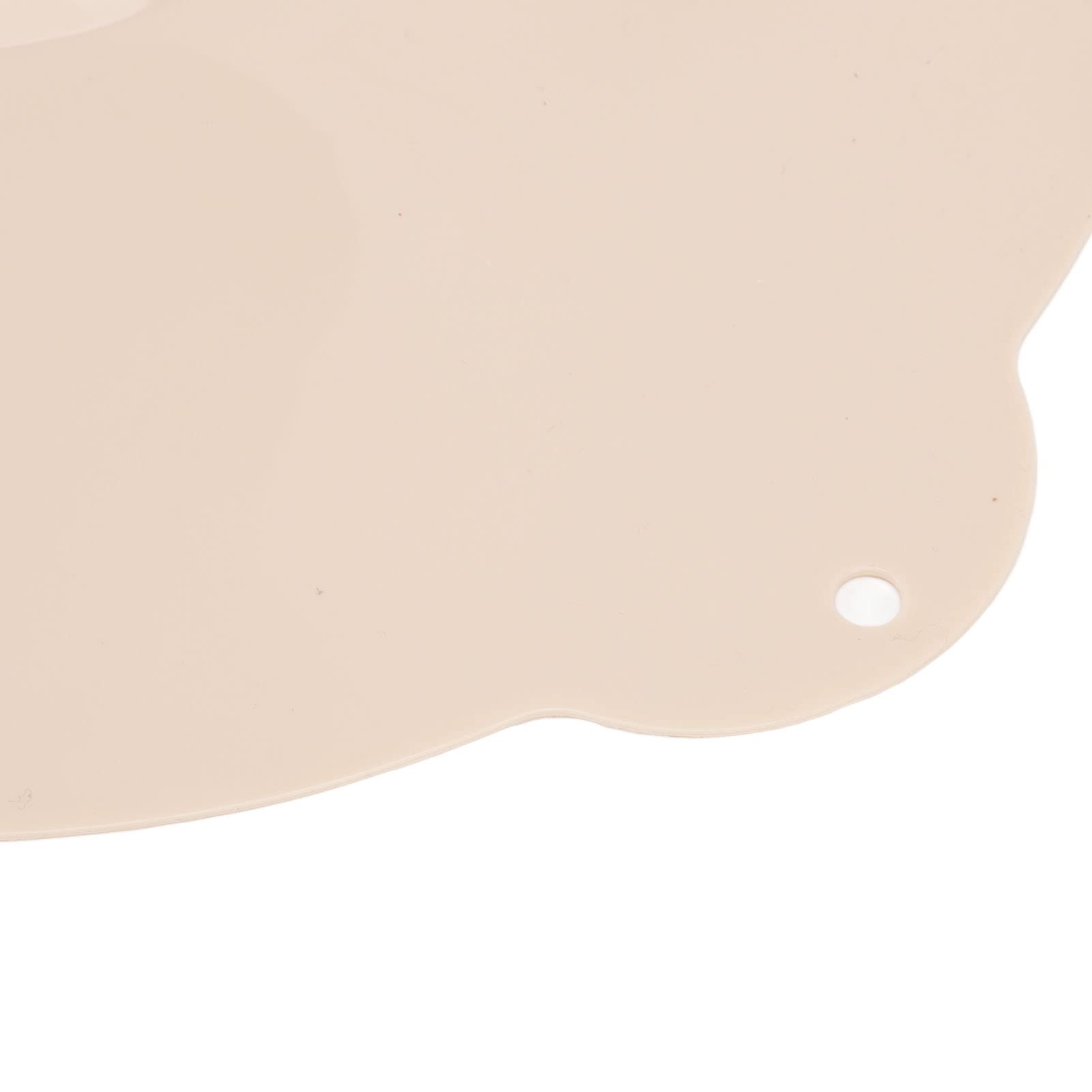 6Pcs Food Can Lids Food Grade Heat Silicone Suction Lids Leakproof Pot Cover for Pots Pans Bowls Jars Cans Beige 5.9 x 7.1in to 12.2 x 14.0in