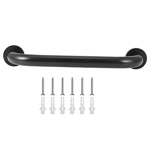 Asidero para baño, baño Pasamanos antideslizante Barra de agarre Riel de soporte de mano de seguridad Cuidado del hogar Herrajes para el baño Mango de seguridad de cobre negro para ducha