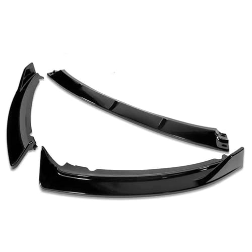 Pare-chocs avant lip diffuseur spoiler protection noir brillant Focus MK3 ST 2013
