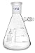 EISCO Buchner Filtering Flask, 100ml - Socket Size 19/26 - Interchangeable Joint - Side Arm - Borosilicate Glass