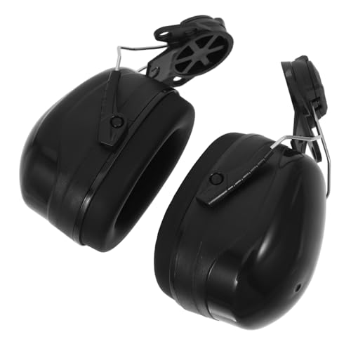 MUCKLILY Construction Ear Protection Helmet Ear Covers for Noise Reduction Safe Hearing