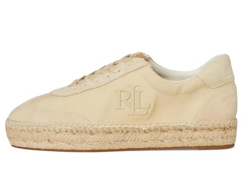 Lauren Ralph Lauren Women's Luize Canvas & Suede Espadrille Sneaker4