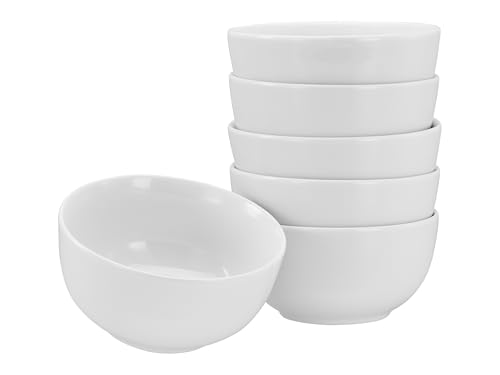 CreaTable, 21930, Serie Luna Weiss, 6-teiliges Geschirrset für 6...