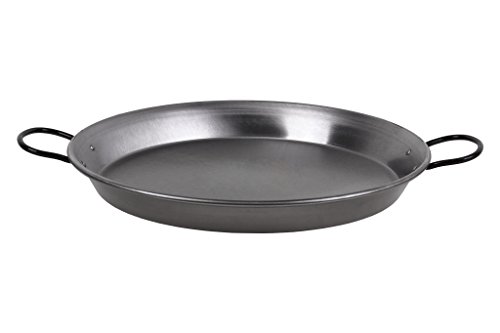 Cofan Paellera de acero pulido especial para inducción | Diámetro 32 cm | 5...