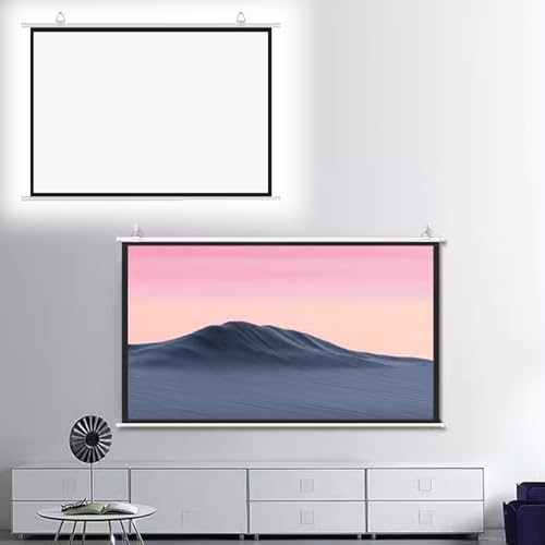 Pantalla de proyección 72 pulgadas 16:9 blanca