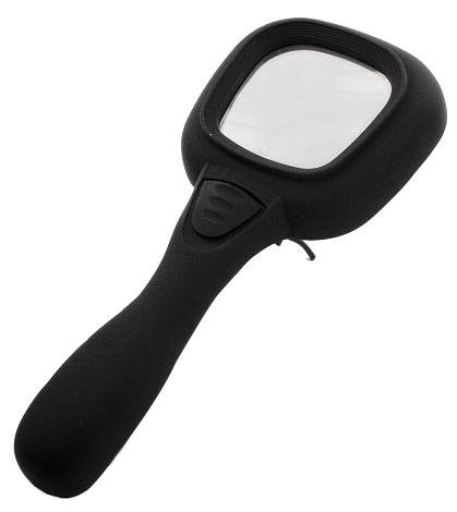 Lente di ingrandimento, palmare LED, X4 MAG | Strumenti di ingrandimento di ispezione, 1 quantità x - LC1901