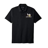Dodge Scat Pack Polo Shirt for Men (Black, XL)