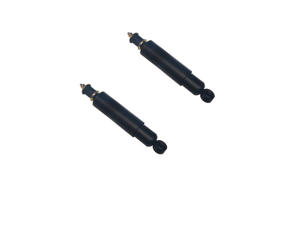 Par de amortiguador de choque frontal y trasero compatible con Hyundai H-1 / STAREX 1997-2007 (PC Front 2)