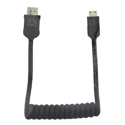 Câble HDMI Mini Atomos 4K60 pour éviter les nœuds de câbles de 30 cm à 60 cm
