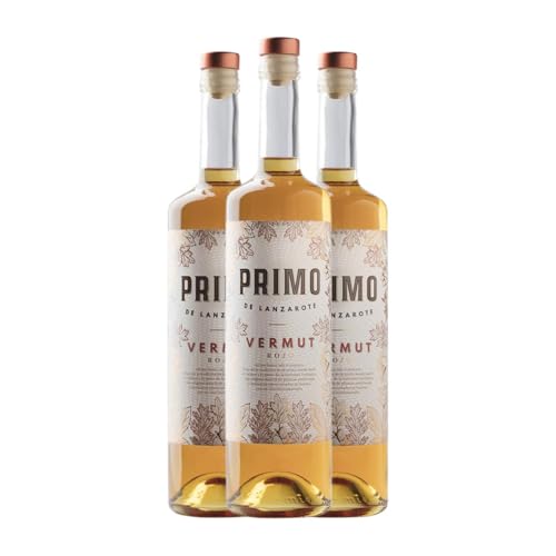 Vermut Primo de Lanzarote Rojo Malvasía 75 cl (Caja de 3 Botellas de 75 cl)
