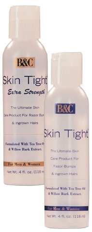 B&C Skin Tight Product for Razor Bumps & Ingrown Hairs-Extra Strength(12 oz)