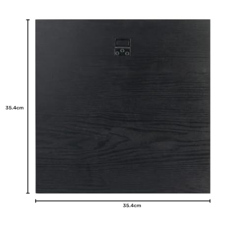 Miniatura 9 de Grupo Erik Marco Vinilo Plata Premium - Marco Madera Para Disco Vinilo Lp 12 Con Anclaje Y Cristal - Decoración Hogar Regalos Para Amantes De La Música 35.5 X 38 Cm
