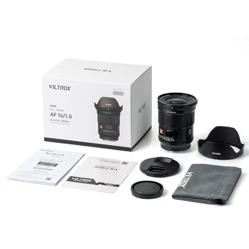Ficha técnica VILTROX 16mm F1.8 Objetivo de cámara para Montura Nikon Z Fotograma Completo Enfoque automático Objetivo Gran Angular de Gran Apertura Pantalla LCD integrada - Fernando Cortés