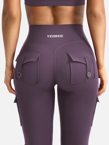 Image of YEOREO CoreFlex Women Workout Flare Leggings