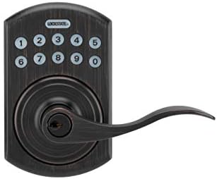 LockState OE-550L-683 Residential WiFi Lever in Tuscany Bronze