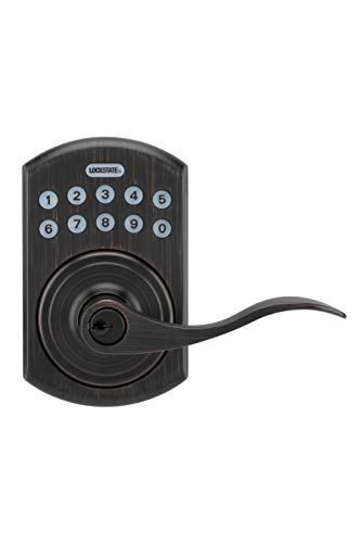 Lockstate Oe-550L-683 Residential Wifi Lever In Tuscany Bronze #TOP3