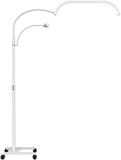 ayex Dimmable Crescent Lamp with Adjustable Color Temperature Phone Holder Remote Control White