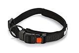 Karlie Art Sportiv Premium, Hundehalsbänder, Nylon, Schwarz, 40-45x2 cm