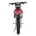 May Cheong Bburago Honda CRF450 Motorbike - Incredibly Detailed Die-Cast Replica Collectible Model - 1:18 Scale, Red