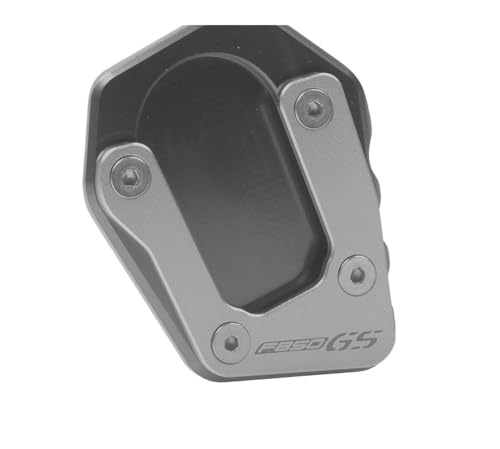 Plaque support béquille latérale F850GS élargisseur béquille moto