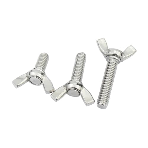 5 �s�[�X/���b�g���H�{���g M3 M4 M5 M6 M8 M10 M12 ����ߓ��܂݃l�W 304 �X�e�����X�| DIN316 L: 6-100 �~�����[�g��(55mm x5pcs,M5)