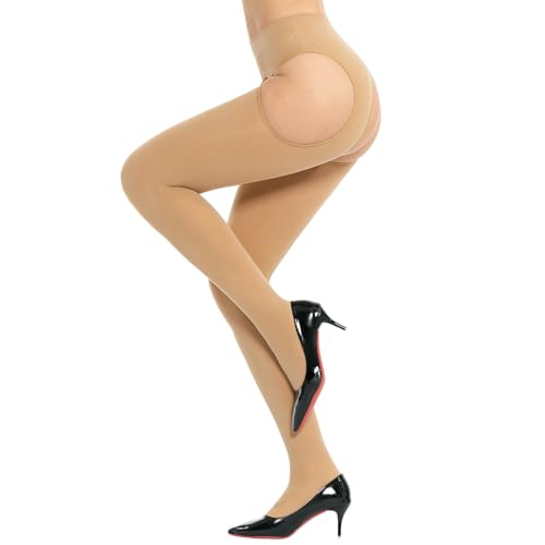 Suspender Stockings for Women Suspender Pantyhose Garter Belt Tights Sexy Control Top High Stockings