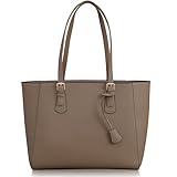 [アンコール] ビジネスバッグ 通勤バッグ 【収納のプロ監修 美フォルム梱包】 レディース トートバッグ 通勤 かばん 撥水 A4 自立 大容量 肩掛け 就活 リクルート 面接 バック (トープ)