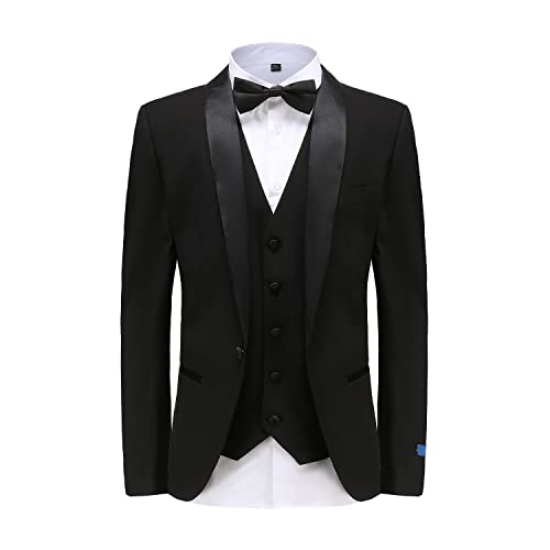 Men's Premium 3 Pieces Slim Fit Tuxedo Set