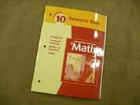 McDougal Littell Middle School Math, Course 1: Resource Book Chapter 10 0618260935 Book Cover