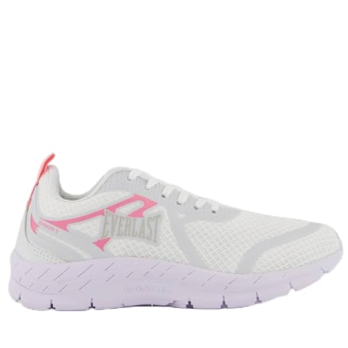 Tênis Everlast Bunker 5 Feminino Branco e Rosa 36