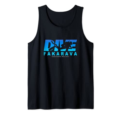 Dive Fakarava, Scuba Diving at Fakarava Tank Top