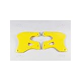 UFO PLAST KÜHLERFÖRDERER GELB Suzuki RM 125 1996-1998